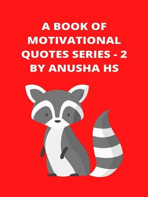 cover image of A Book of Motivational Quotes